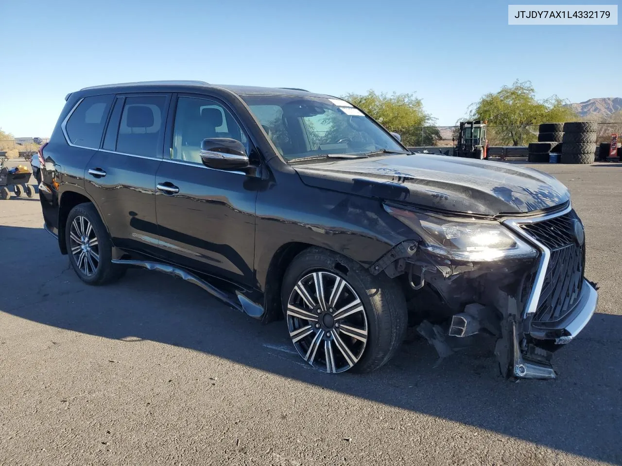 2020 Lexus Lx 570 VIN: JTJDY7AX1L4332179 Lot: 77017714