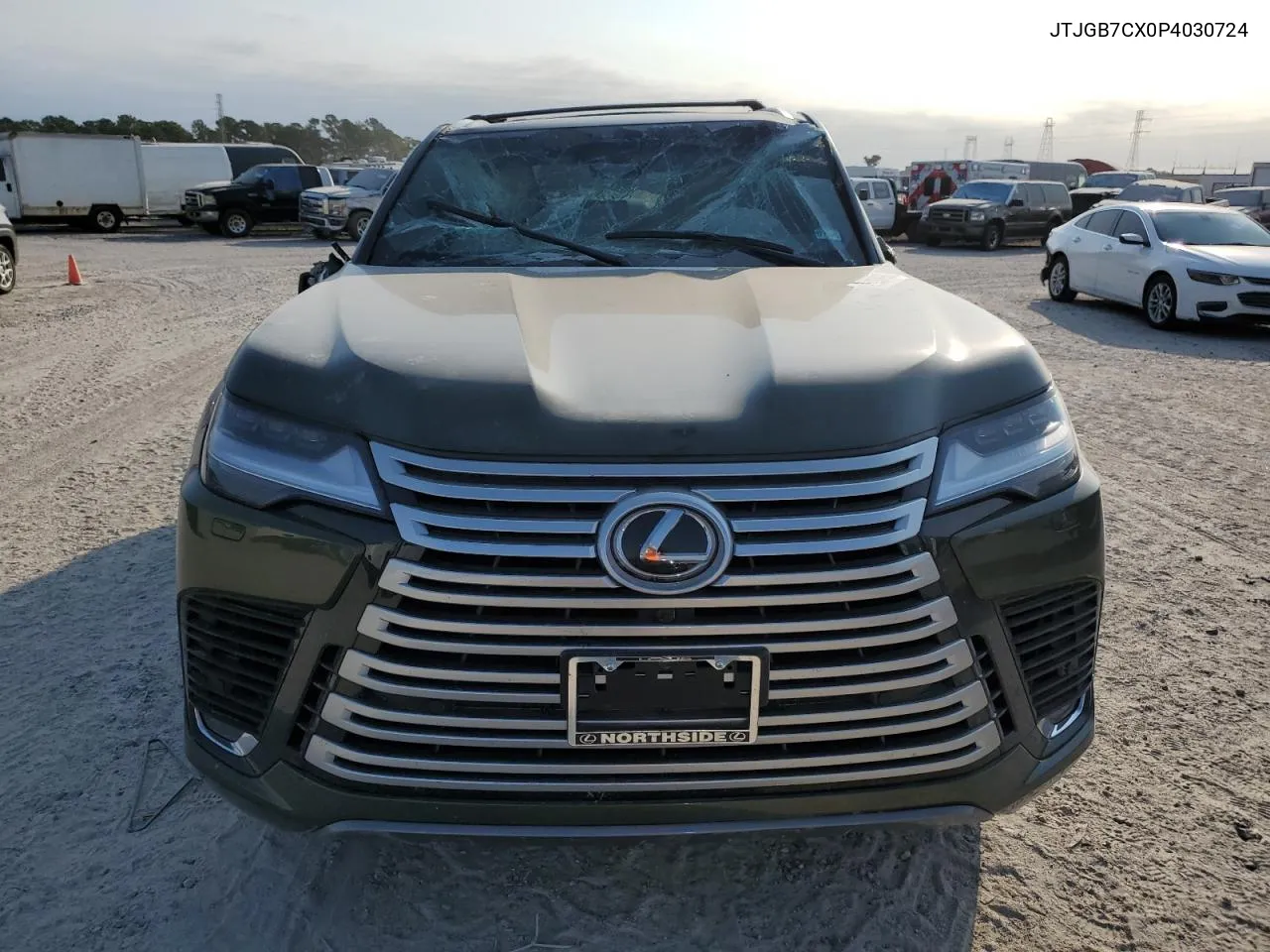 2023 Lexus Lx 600 Base VIN: JTJGB7CX0P4030724 Lot: 75330654