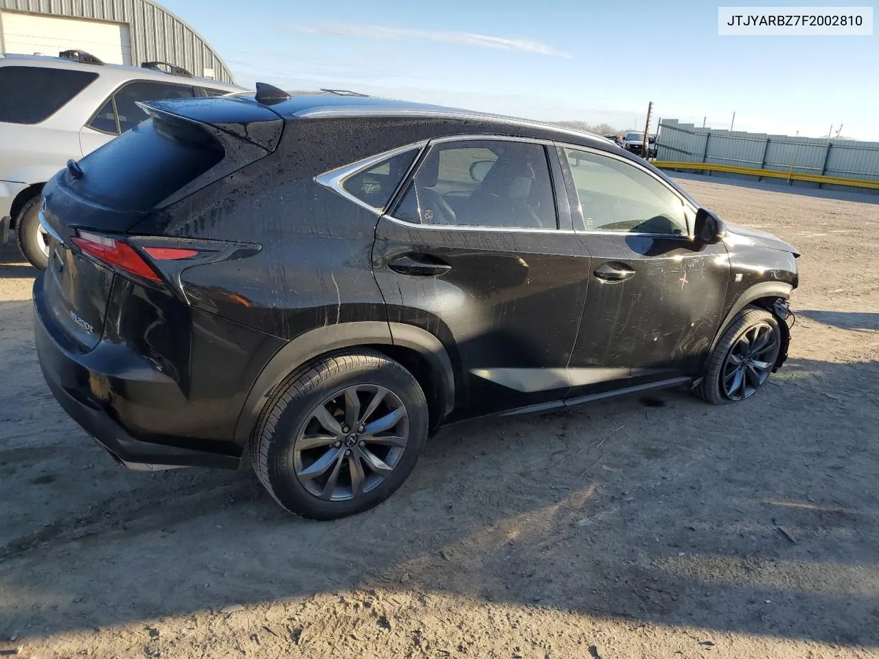 2015 Lexus Nx 200T VIN: JTJYARBZ7F2002810 Lot: 41937334