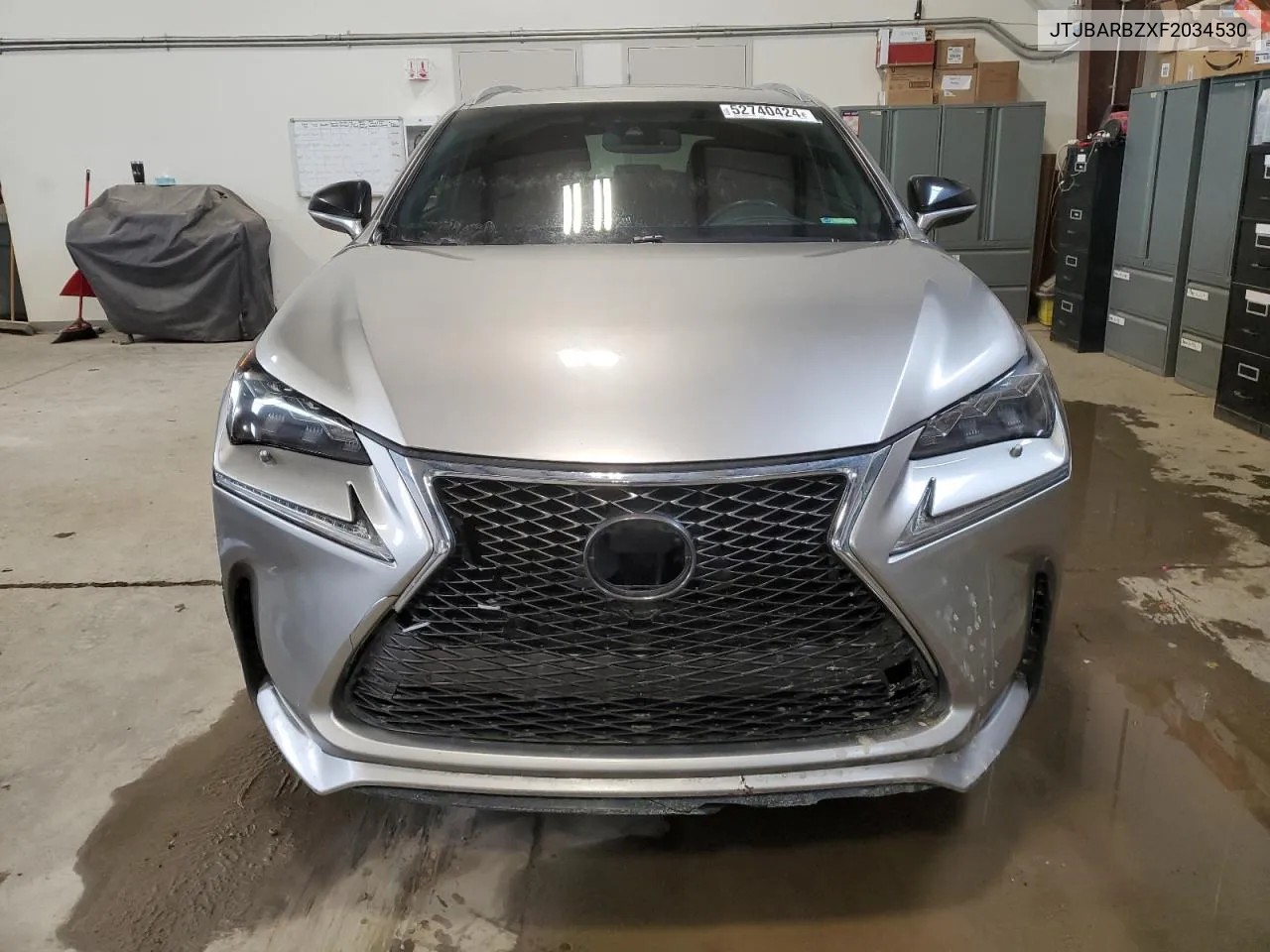 2015 Lexus Nx 200T VIN: JTJBARBZXF2034530 Lot: 52740424