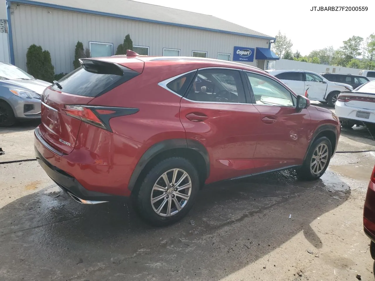 JTJBARBZ7F2000559 2015 Lexus Nx 200T