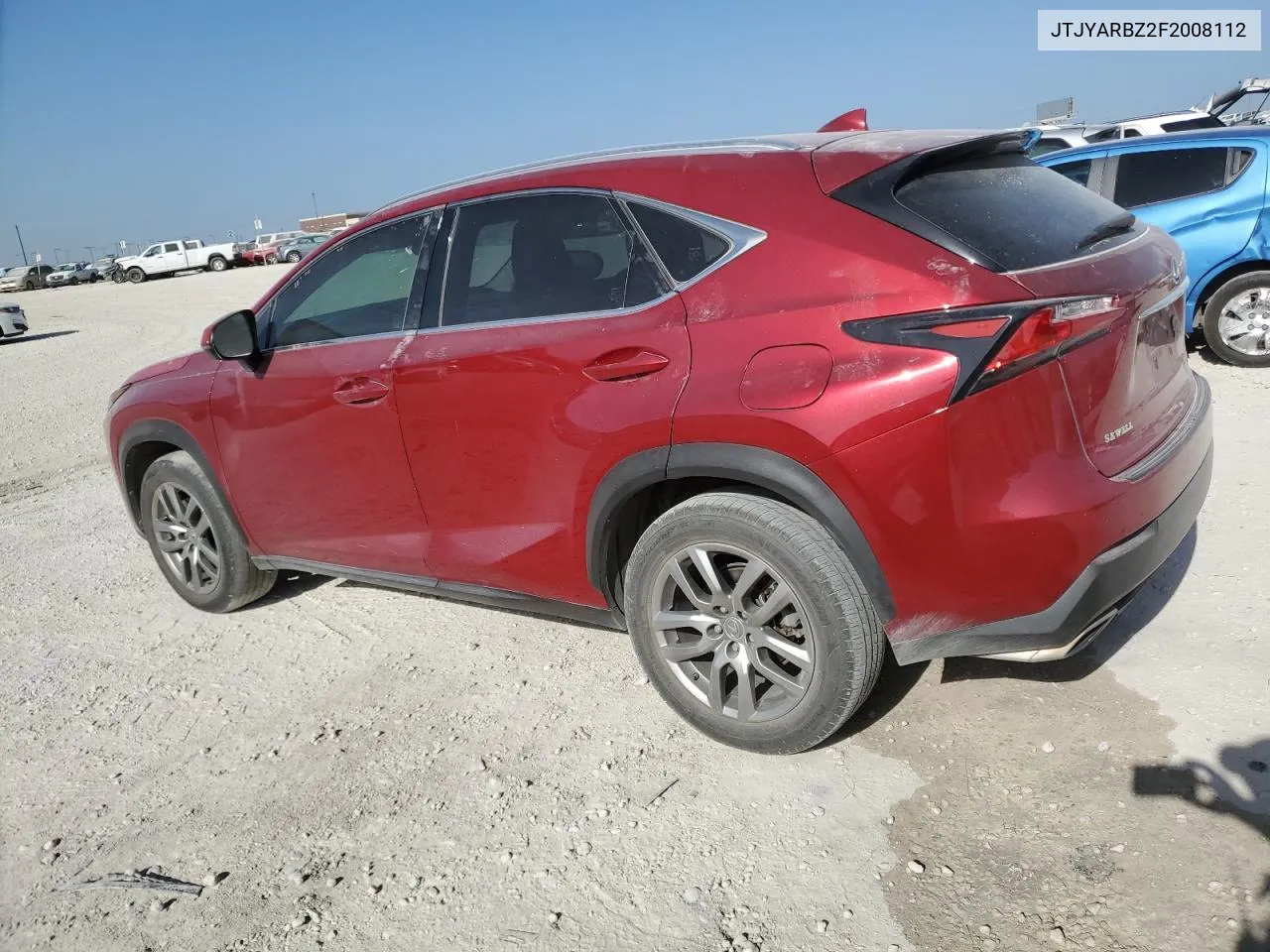 2015 Lexus Nx 200T VIN: JTJYARBZ2F2008112 Lot: 59698044