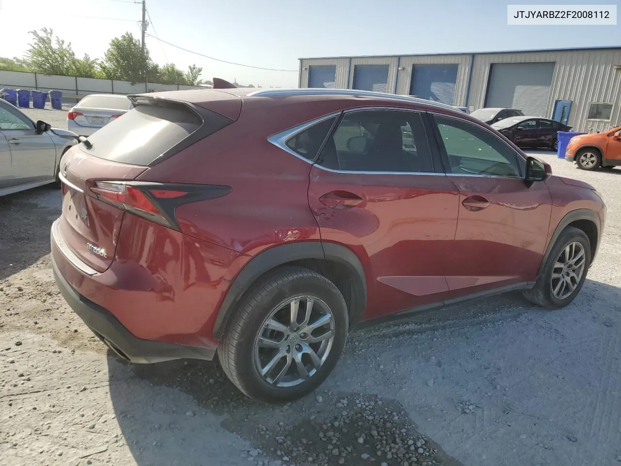 2015 Lexus Nx 200T VIN: JTJYARBZ2F2008112 Lot: 59698044