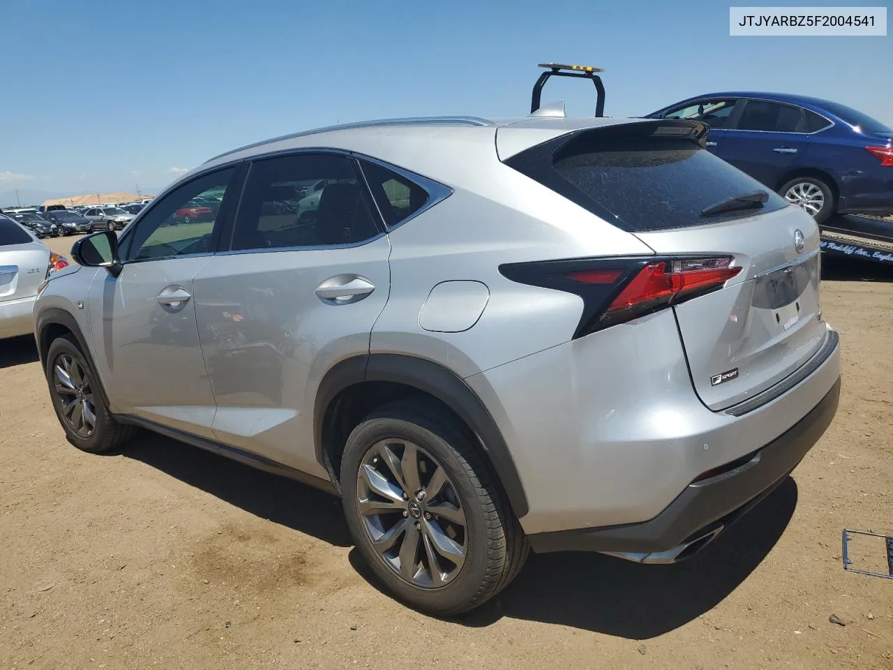 2015 Lexus Nx 200T VIN: JTJYARBZ5F2004541 Lot: 62322404