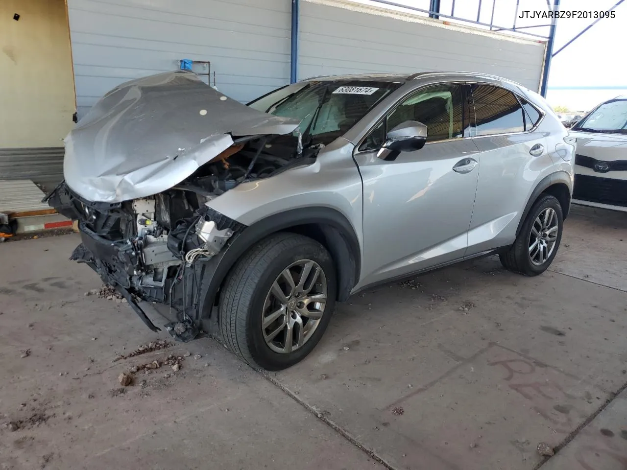 JTJYARBZ9F2013095 2015 Lexus Nx 200T