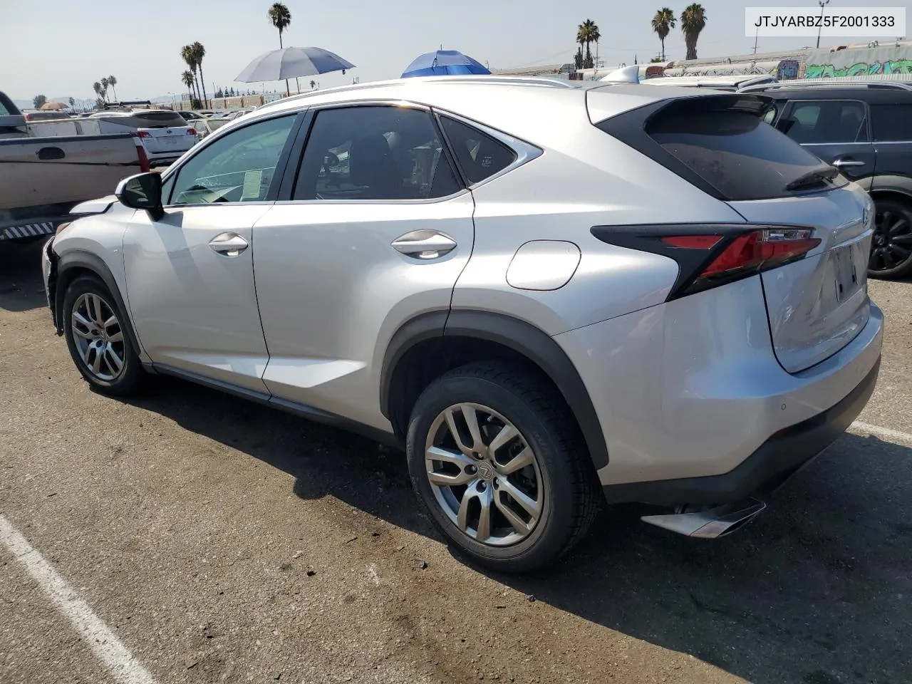 2015 Lexus Nx 200T VIN: JTJYARBZ5F2001333 Lot: 64667664