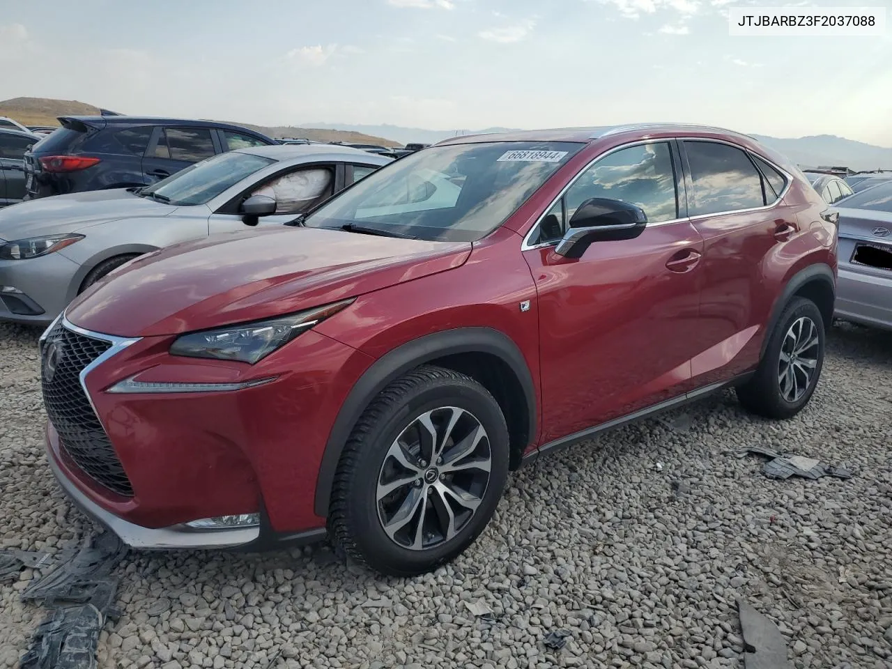 JTJBARBZ3F2037088 2015 Lexus Nx 200T