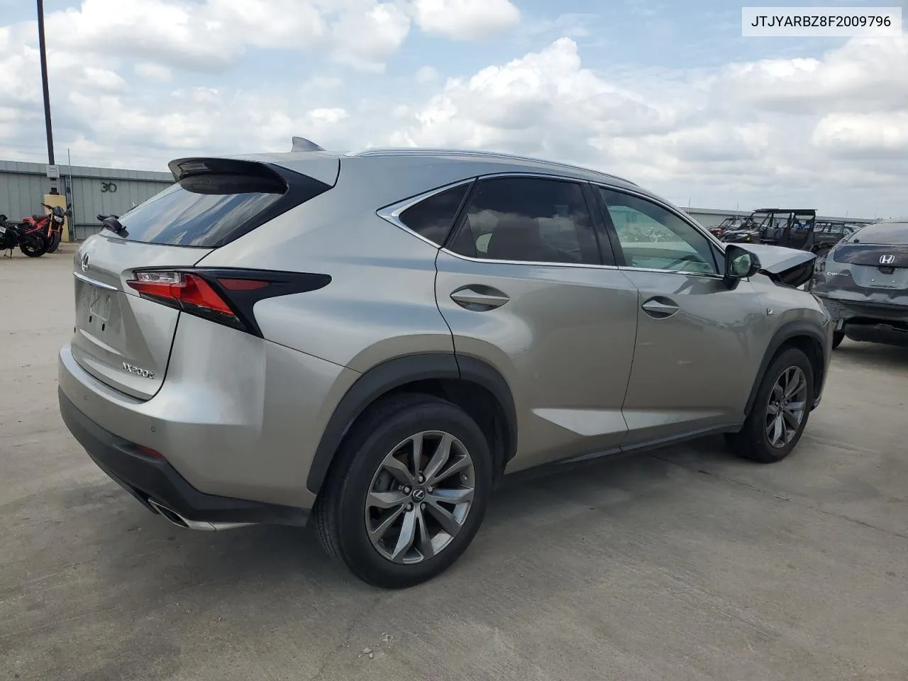 2015 Lexus Nx 200T VIN: JTJYARBZ8F2009796 Lot: 69567604