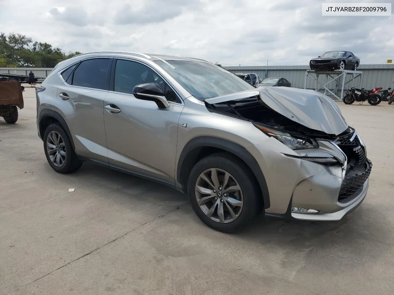 2015 Lexus Nx 200T VIN: JTJYARBZ8F2009796 Lot: 69567604