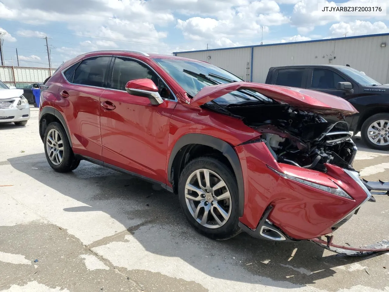 JTJYARBZ3F2003176 2015 Lexus Nx 200T