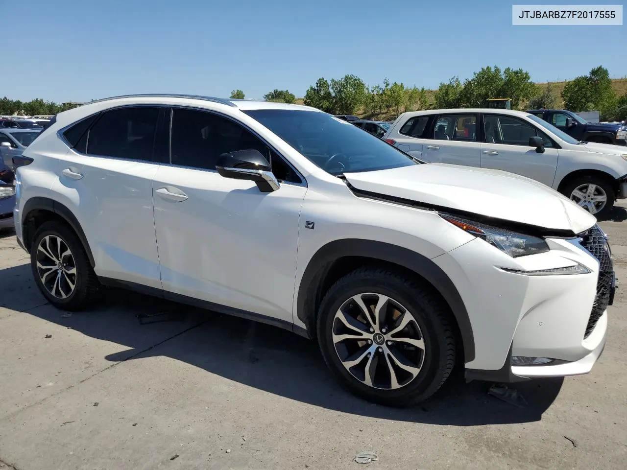 JTJBARBZ7F2017555 2015 Lexus Nx 200T