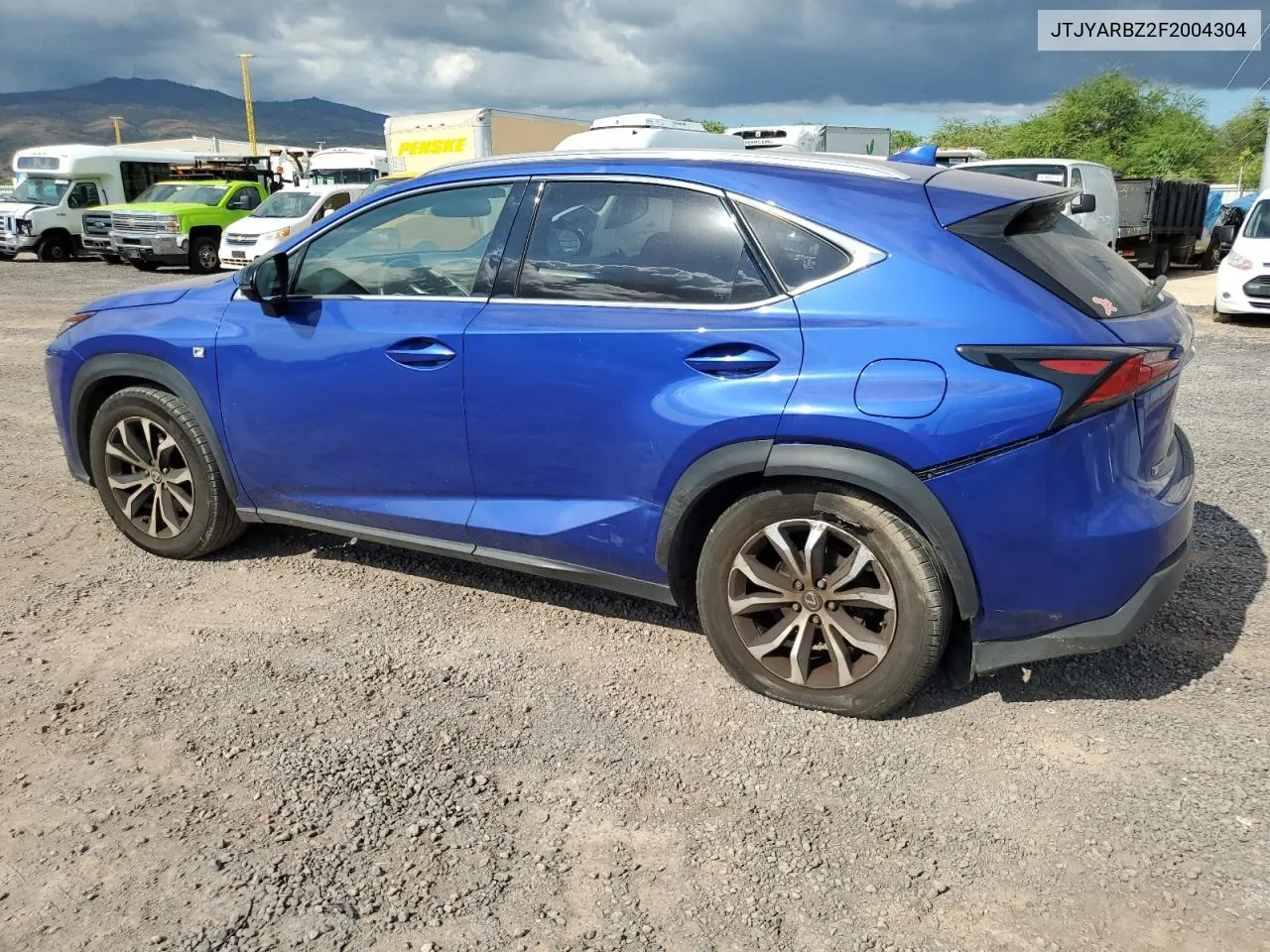 2015 Lexus Nx 200T VIN: JTJYARBZ2F2004304 Lot: 70732074