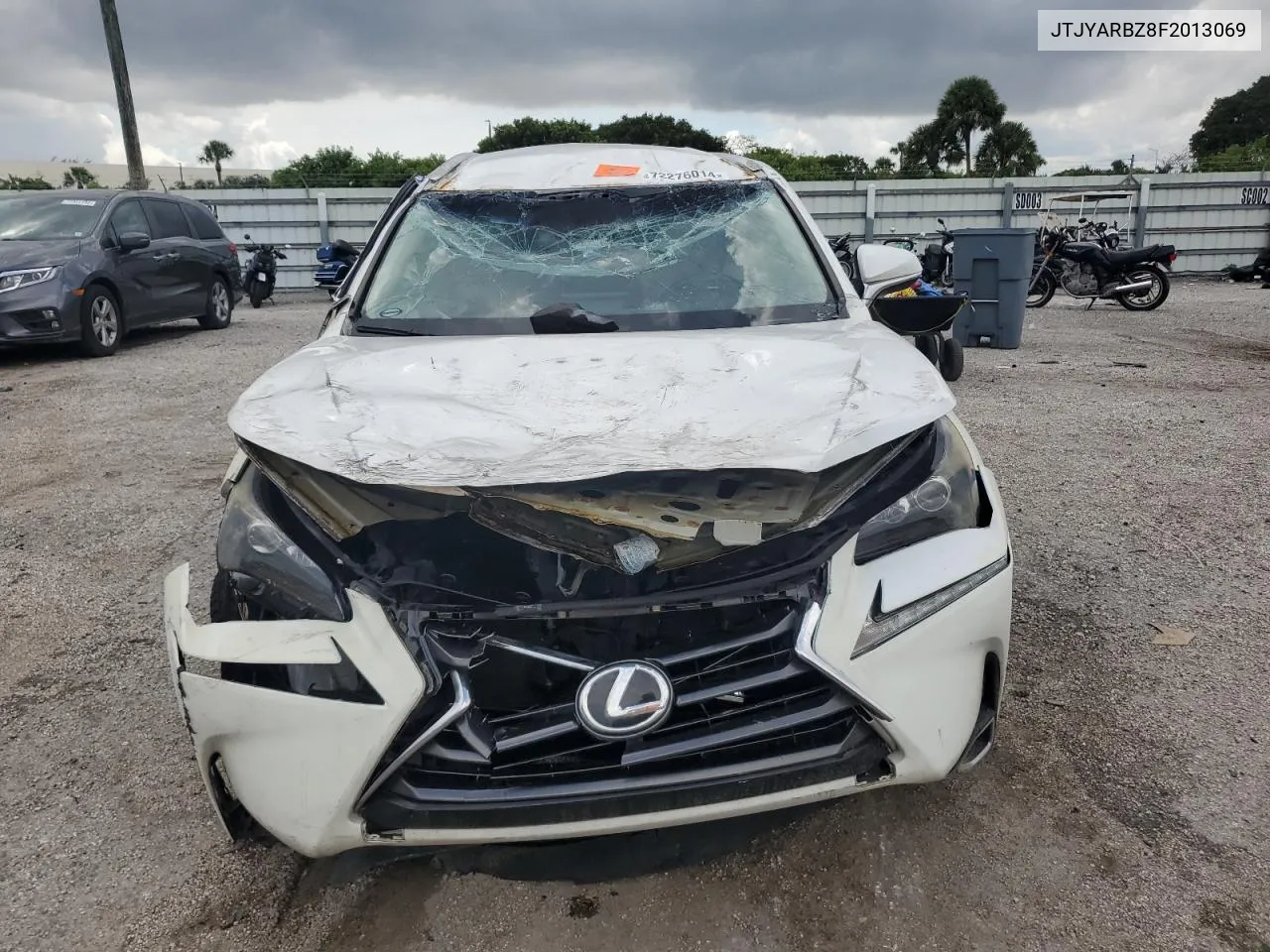 2015 Lexus Nx 200T VIN: JTJYARBZ8F2013069 Lot: 72276014