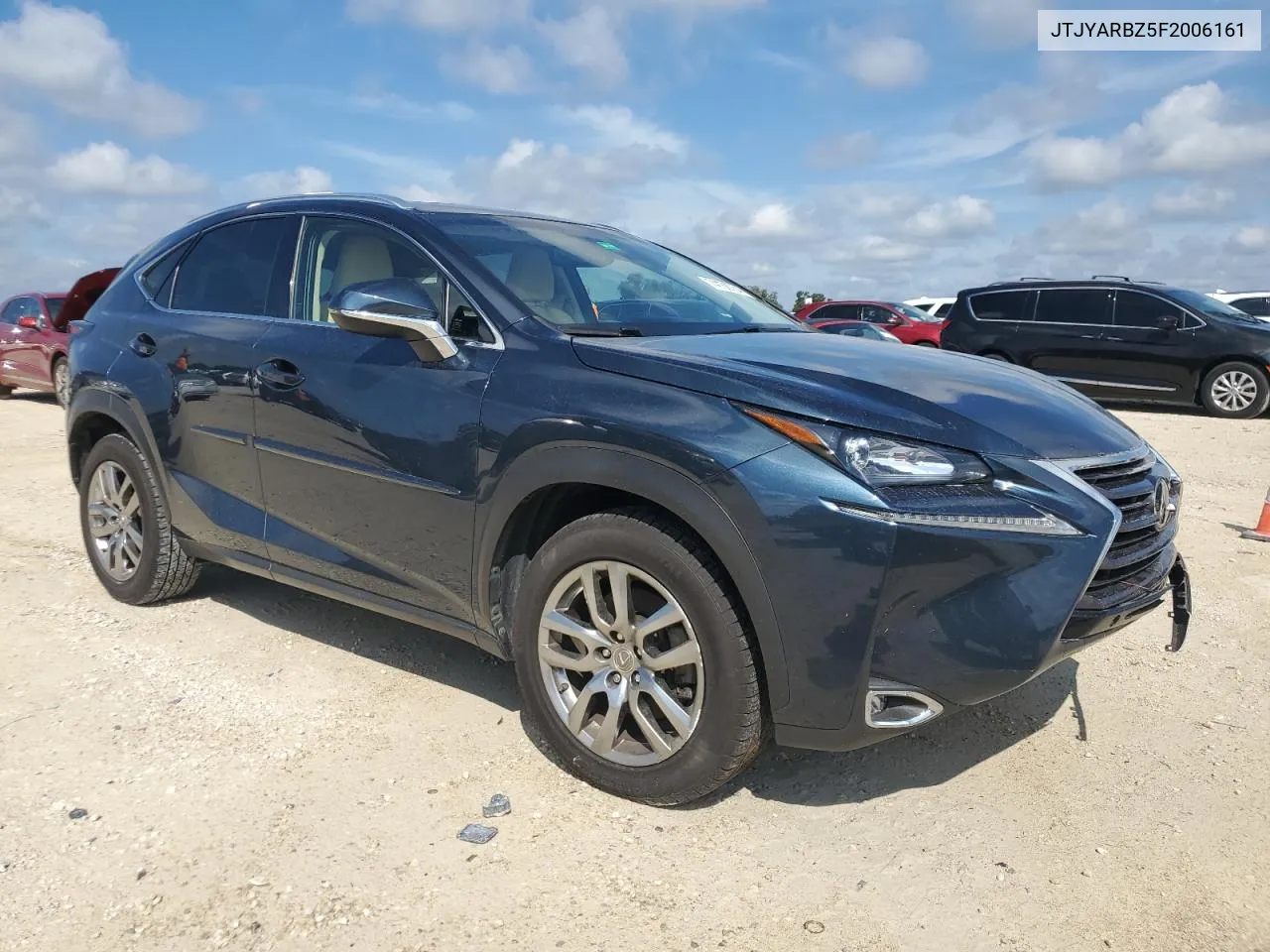 2015 Lexus Nx 200T VIN: JTJYARBZ5F2006161 Lot: 74136754