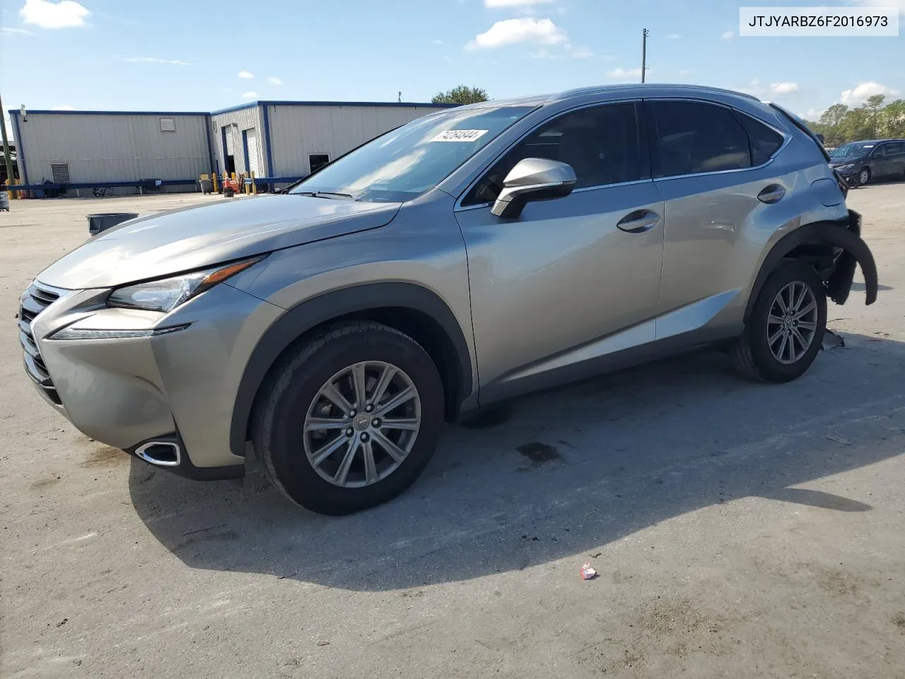 2015 Lexus Nx 200T VIN: JTJYARBZ6F2016973 Lot: 74264844