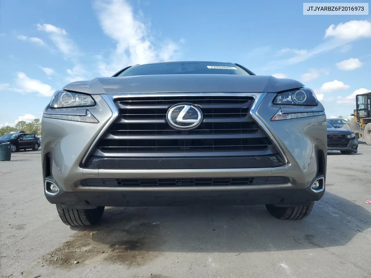 JTJYARBZ6F2016973 2015 Lexus Nx 200T