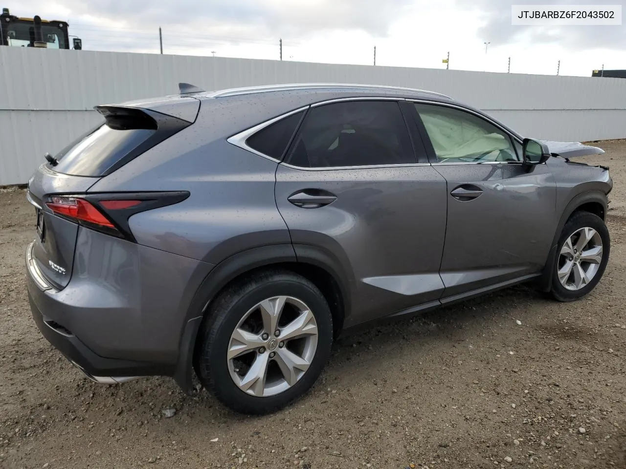 2015 Lexus Nx 200T VIN: JTJBARBZ6F2043502 Lot: 74270564