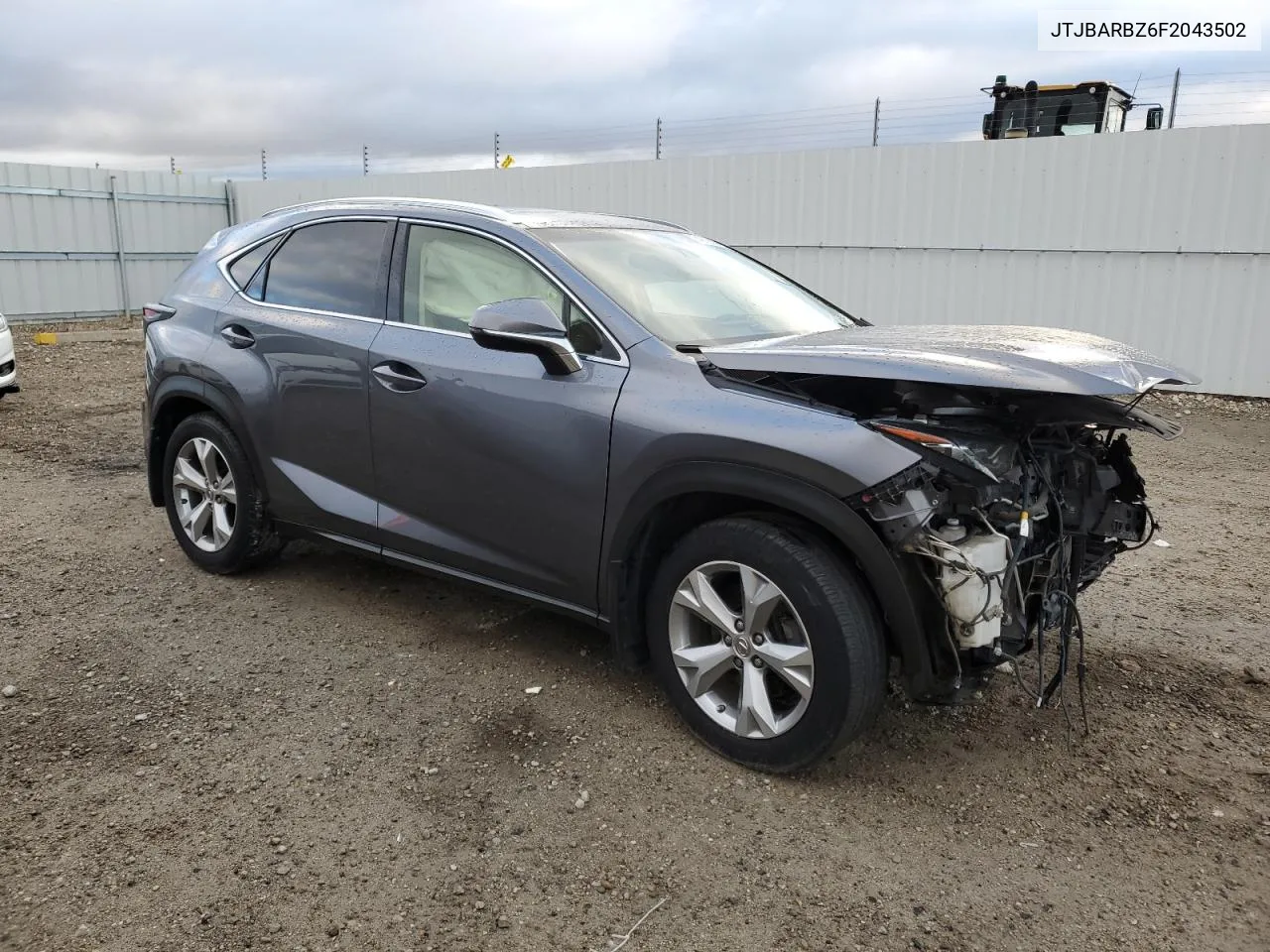 2015 Lexus Nx 200T VIN: JTJBARBZ6F2043502 Lot: 74270564