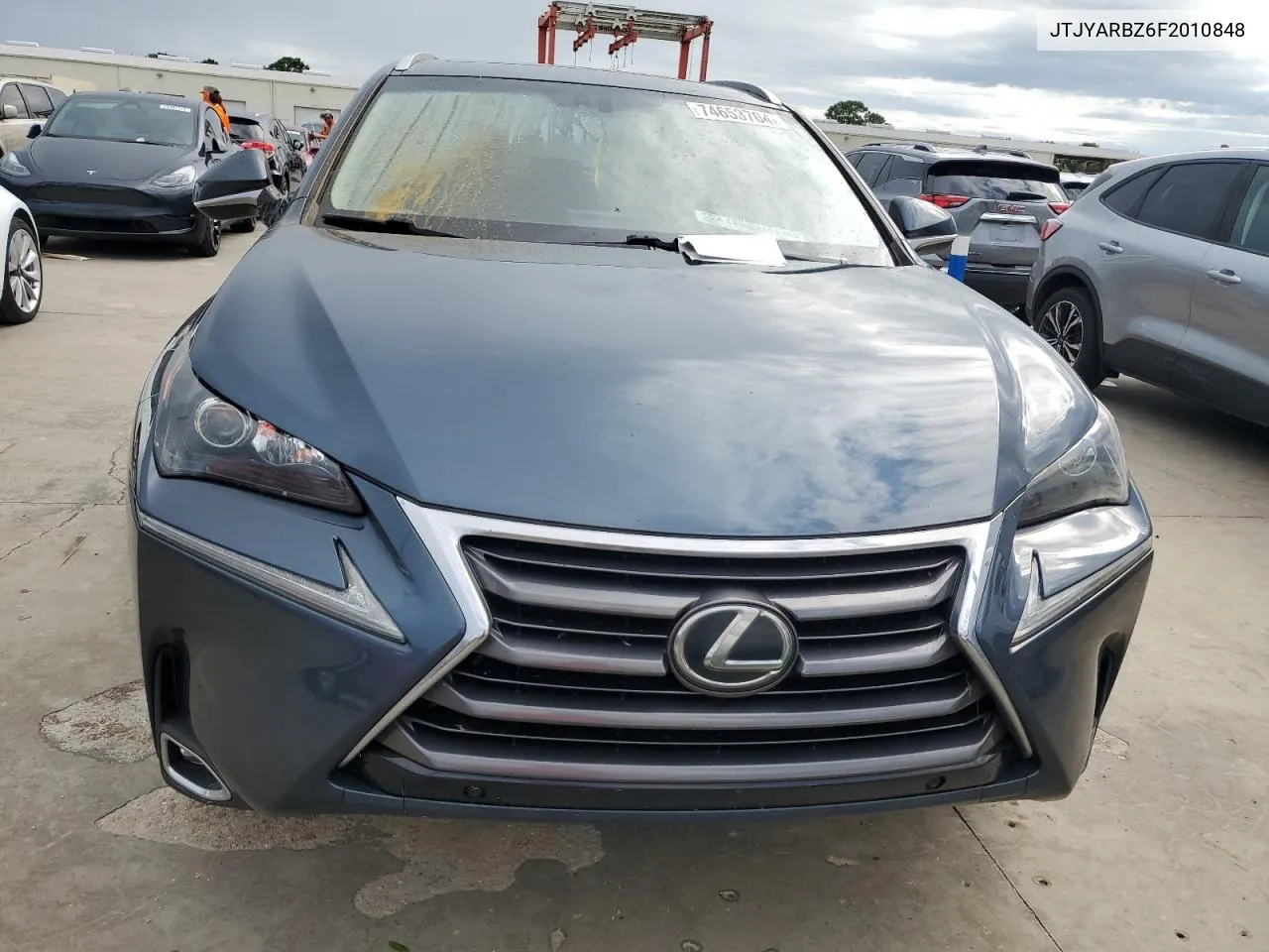 2015 Lexus Nx 200T VIN: JTJYARBZ6F2010848 Lot: 74653704