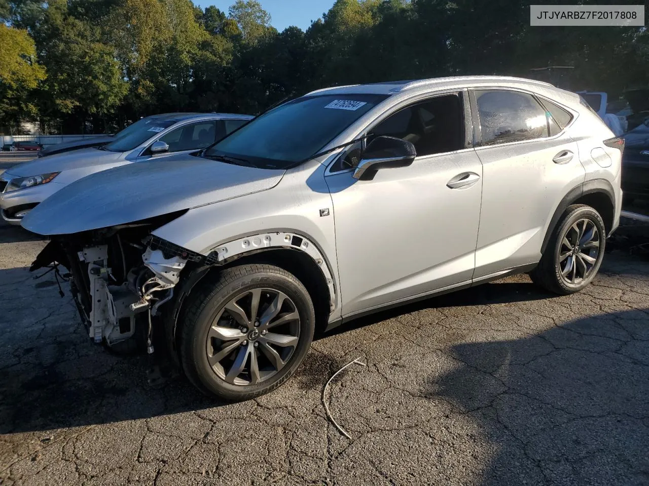 2015 Lexus Nx 200T VIN: JTJYARBZ7F2017808 Lot: 74762694