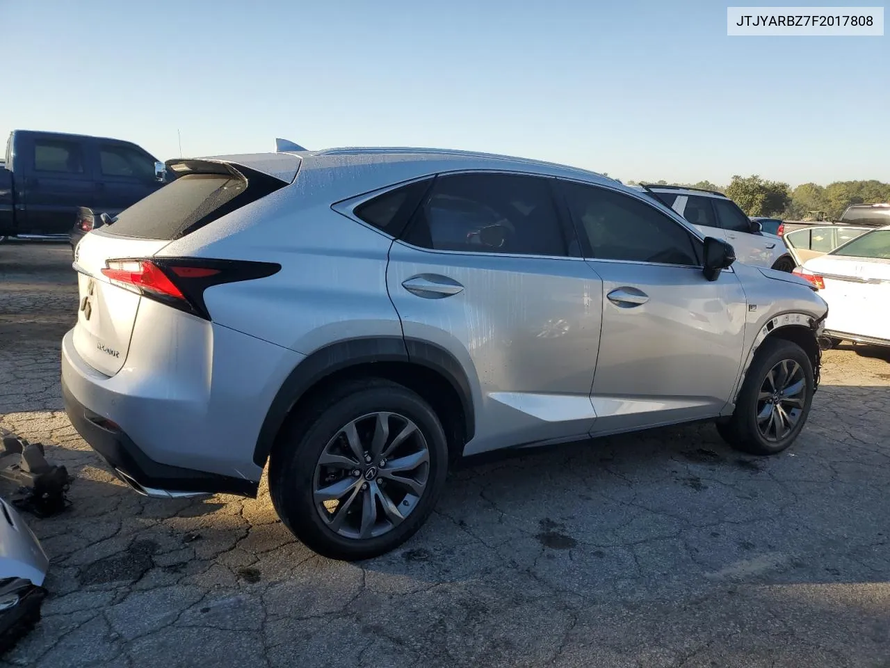 2015 Lexus Nx 200T VIN: JTJYARBZ7F2017808 Lot: 74762694