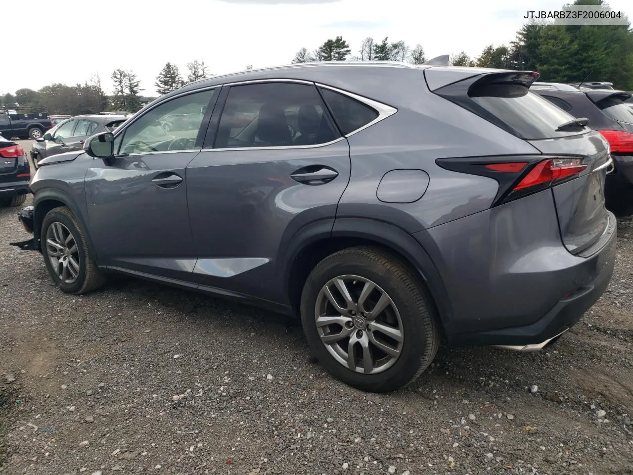 2015 Lexus Nx 200T VIN: JTJBARBZ3F2006004 Lot: 74774554