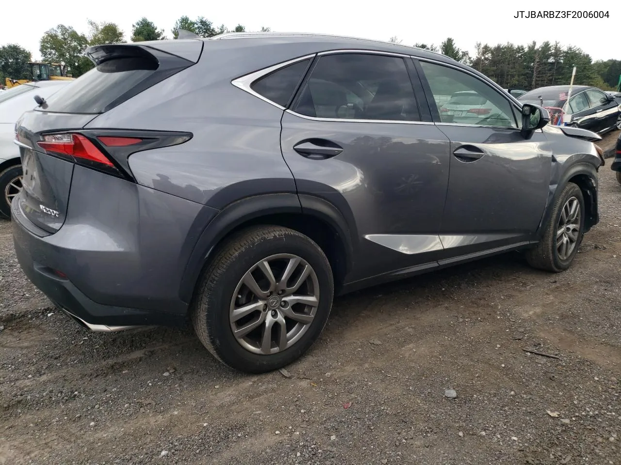 2015 Lexus Nx 200T VIN: JTJBARBZ3F2006004 Lot: 74774554