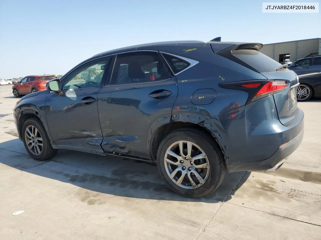 2015 Lexus Nx 200T VIN: JTJYARBZ4F2018446 Lot: 74785534