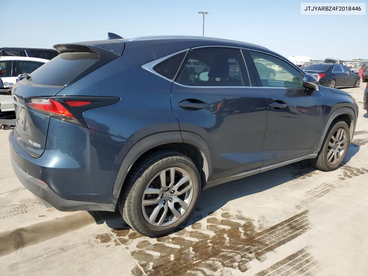 2015 Lexus Nx 200T VIN: JTJYARBZ4F2018446 Lot: 74785534