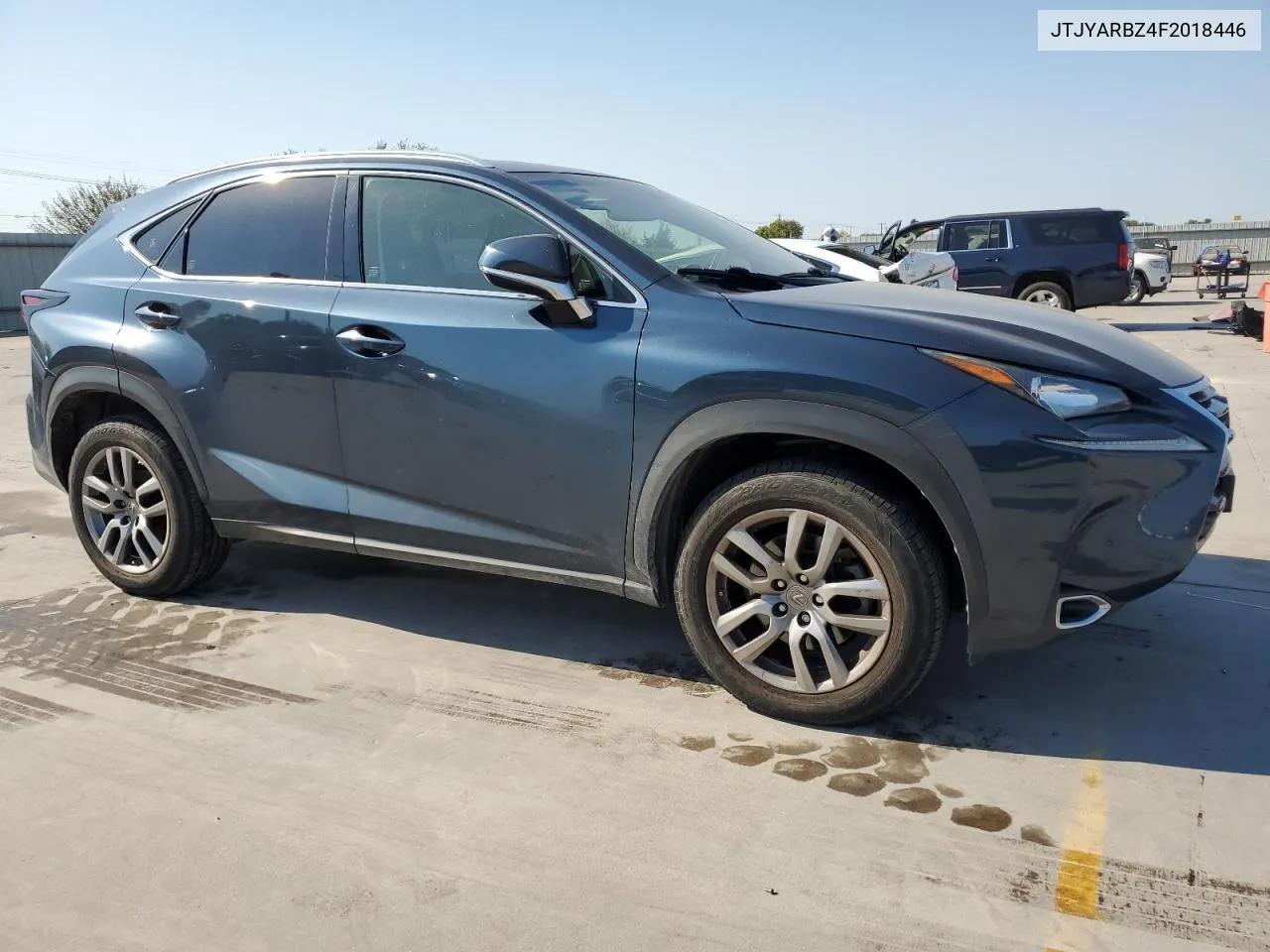 2015 Lexus Nx 200T VIN: JTJYARBZ4F2018446 Lot: 74785534