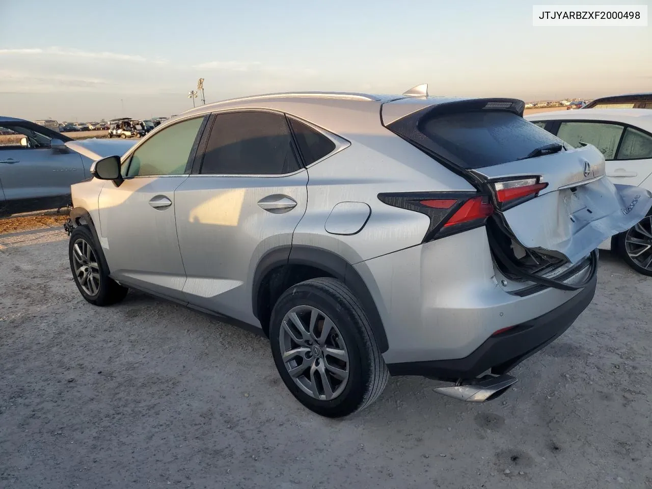 2015 Lexus Nx 200T VIN: JTJYARBZXF2000498 Lot: 75216194