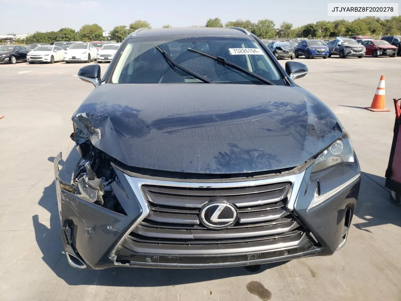 JTJYARBZ8F2020278 2015 Lexus Nx 200T