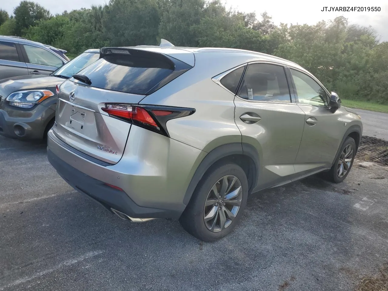 2015 Lexus Nx 200T VIN: JTJYARBZ4F2019550 Lot: 75314094