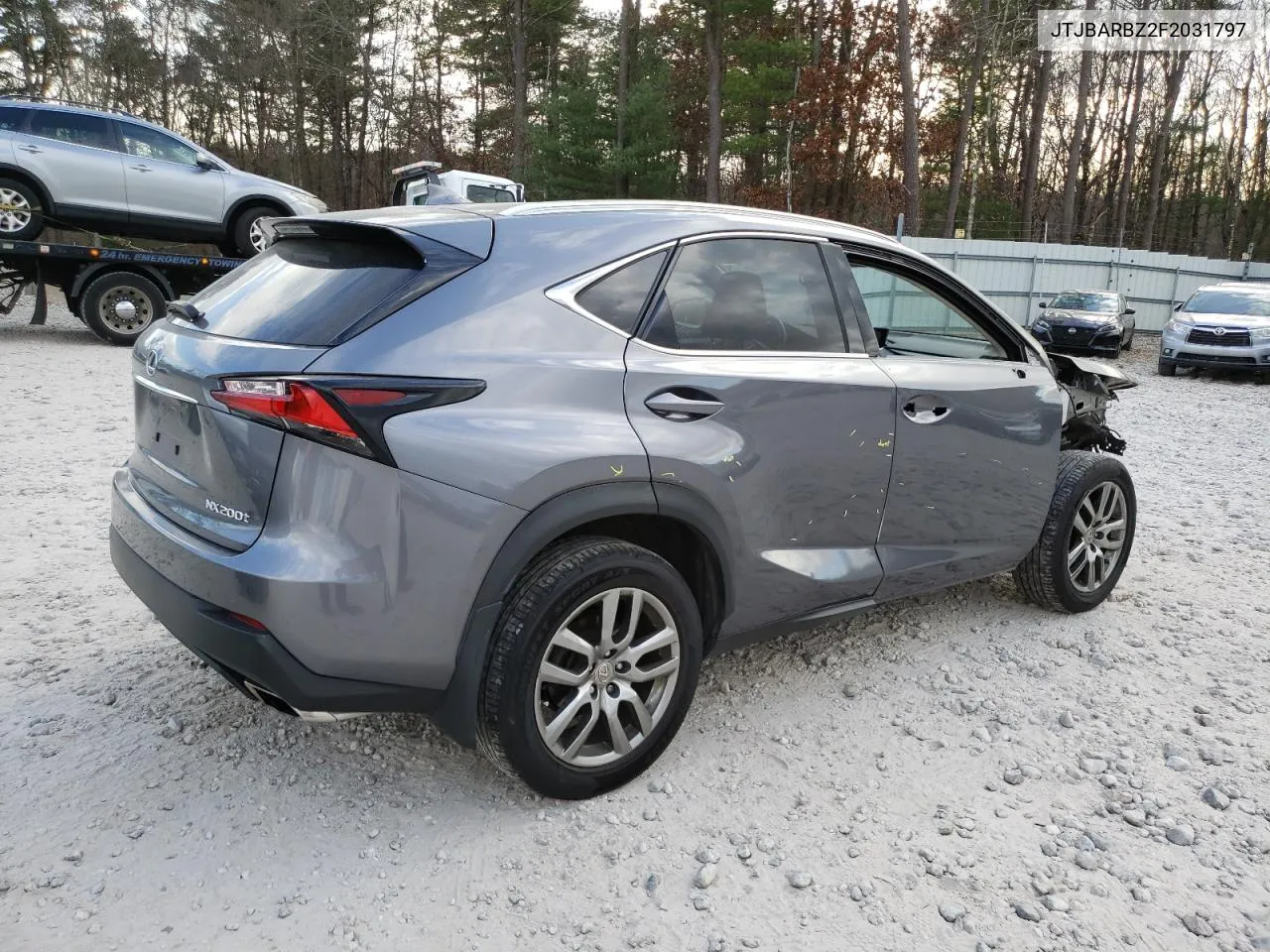 2015 Lexus Nx 200T VIN: JTJBARBZ2F2031797 Lot: 75461334