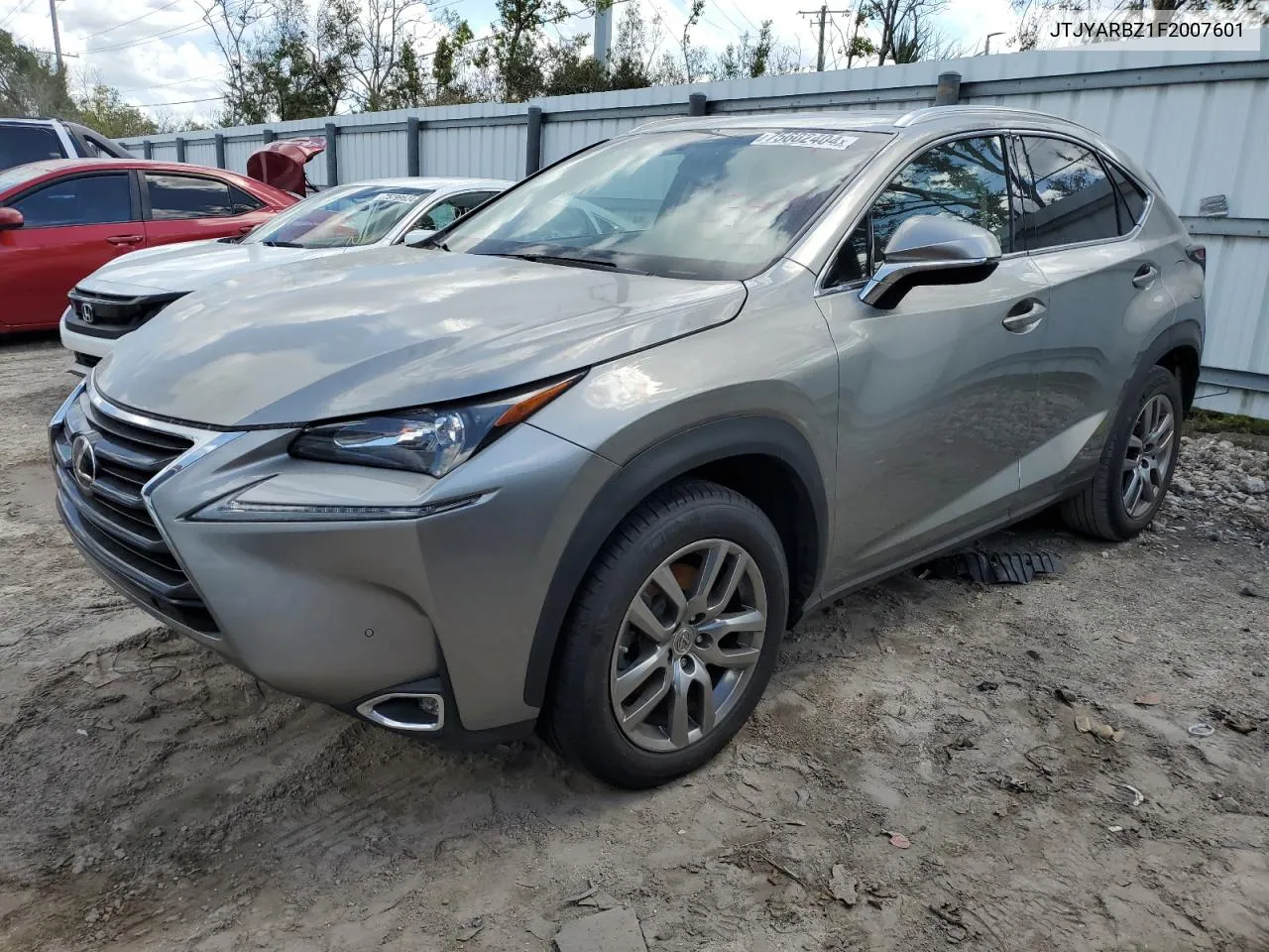 2015 Lexus Nx 200T VIN: JTJYARBZ1F2007601 Lot: 75602404