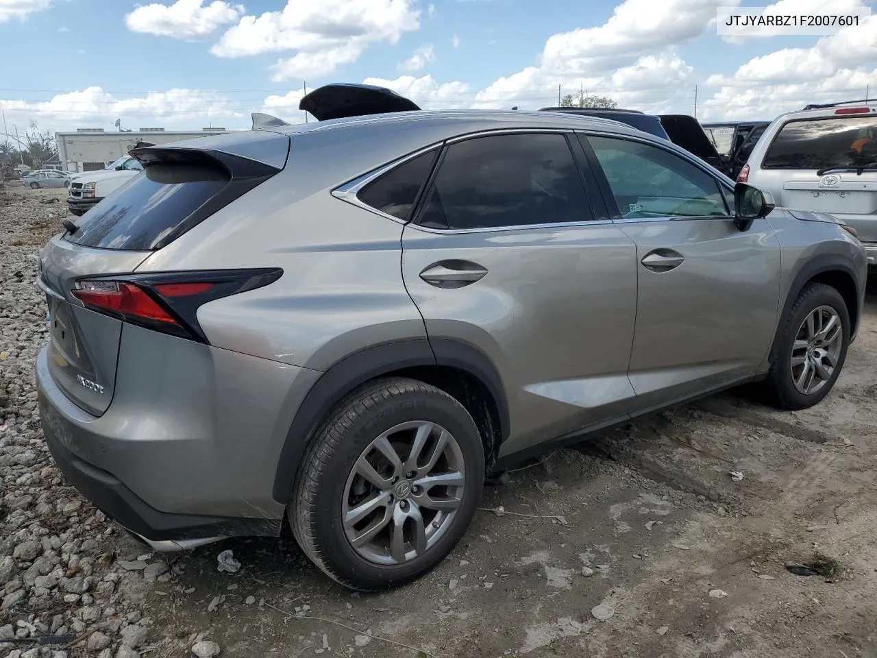 2015 Lexus Nx 200T VIN: JTJYARBZ1F2007601 Lot: 75602404