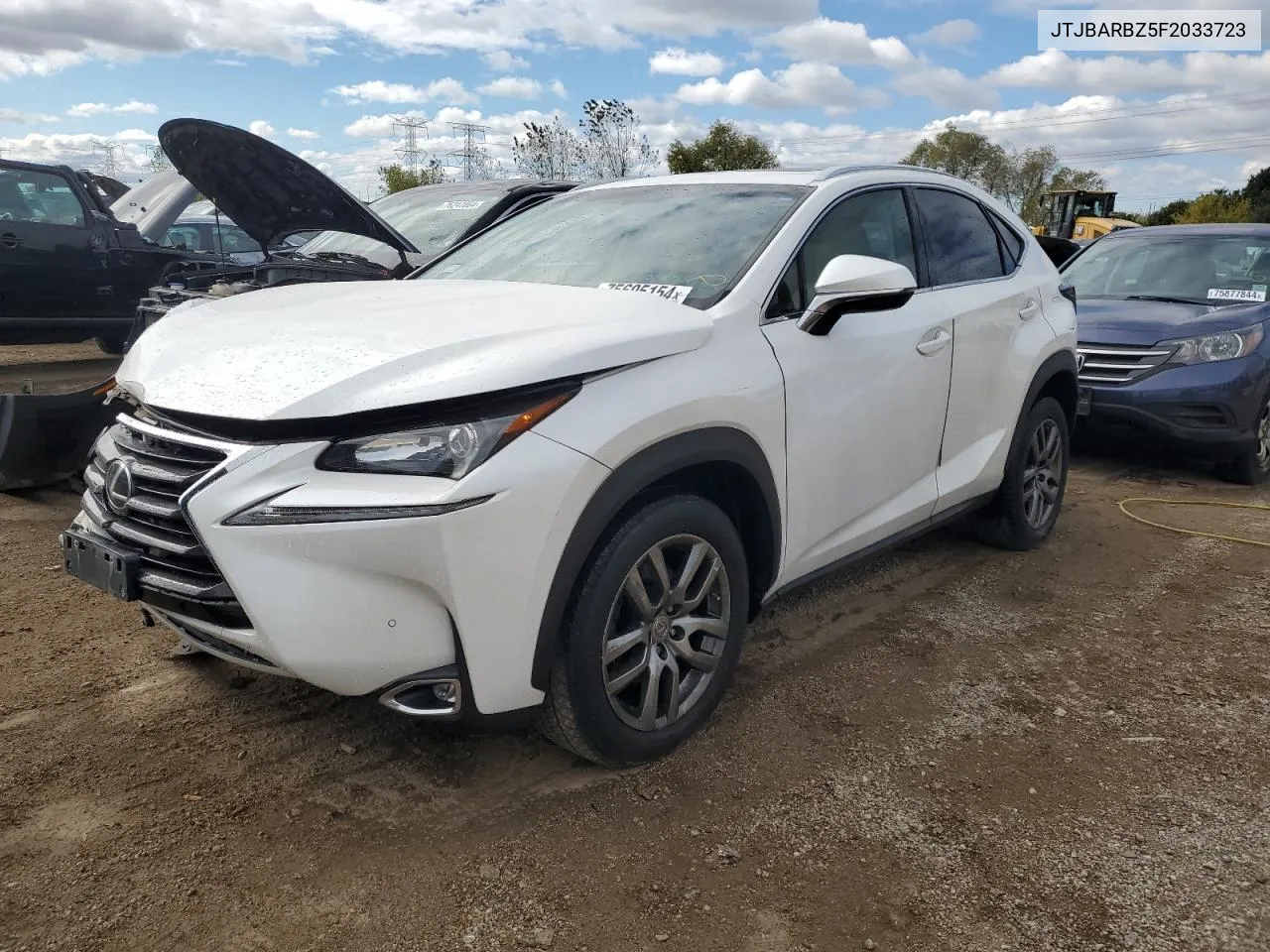 2015 Lexus Nx 200T VIN: JTJBARBZ5F2033723 Lot: 75695154