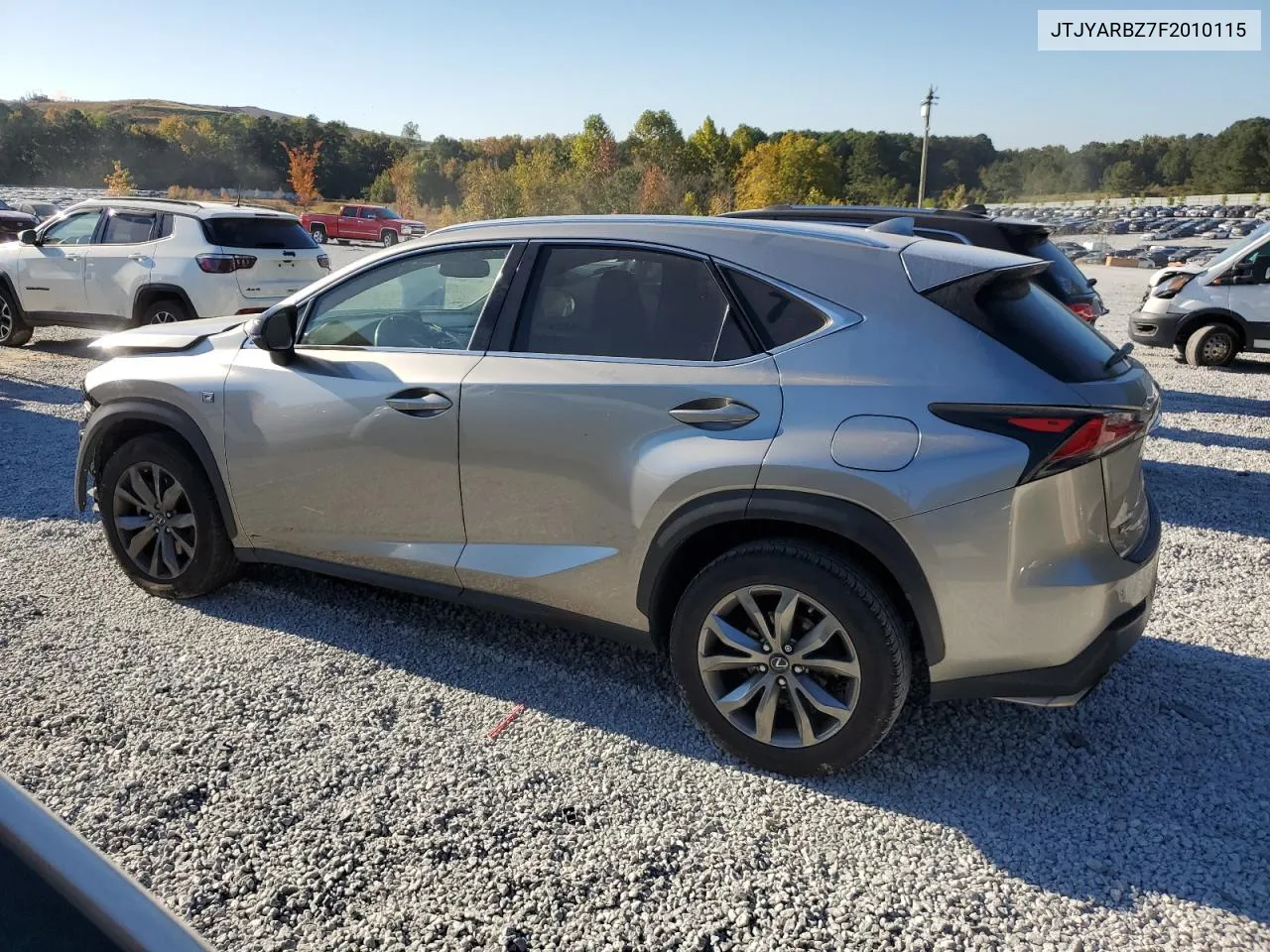 2015 Lexus Nx 200T VIN: JTJYARBZ7F2010115 Lot: 76354054