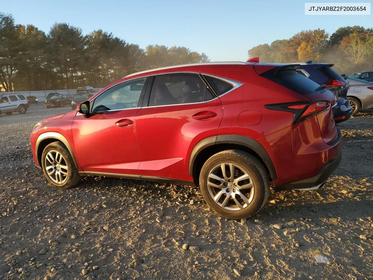 2015 Lexus Nx 200T VIN: JTJYARBZ2F2003654 Lot: 76359474