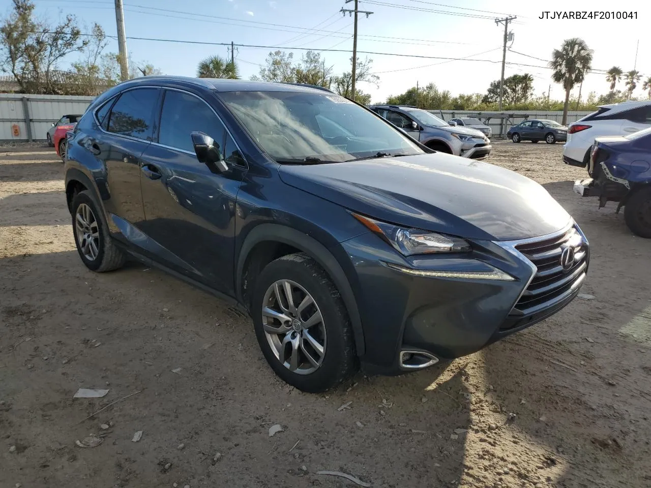 2015 Lexus Nx 200T VIN: JTJYARBZ4F2010041 Lot: 76953274