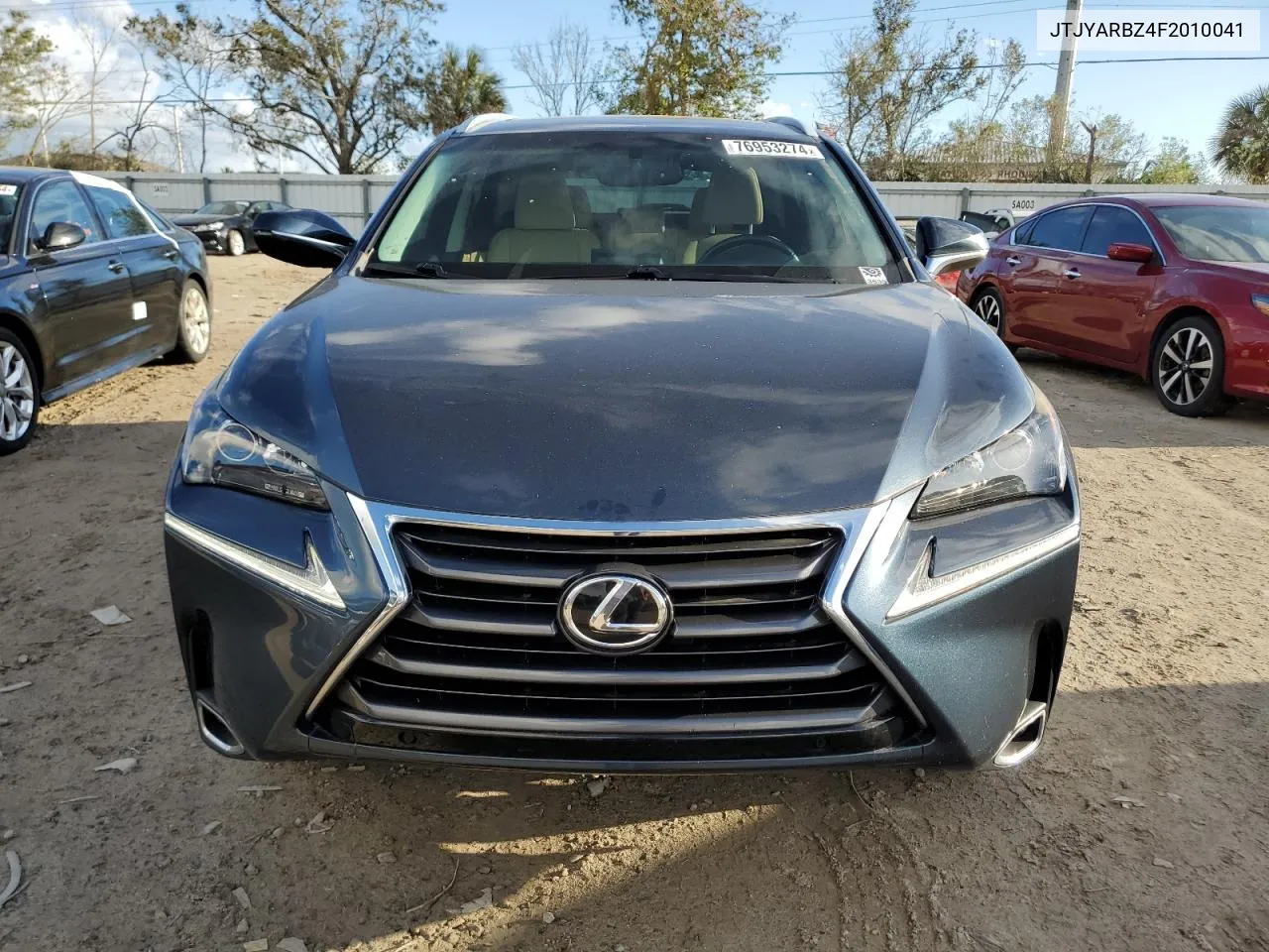 2015 Lexus Nx 200T VIN: JTJYARBZ4F2010041 Lot: 76953274