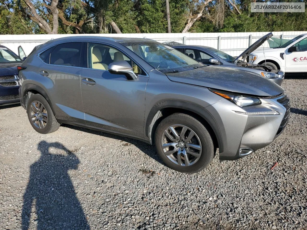 2015 Lexus Nx 200T VIN: JTJYARBZ4F2016406 Lot: 78856324