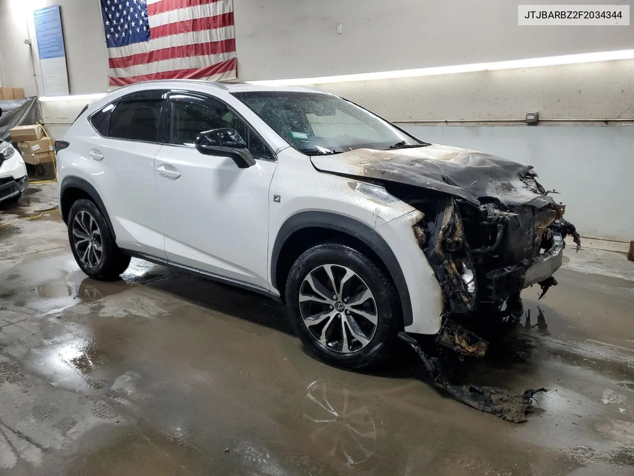 2015 Lexus Nx 200T VIN: JTJBARBZ2F2034344 Lot: 78995124