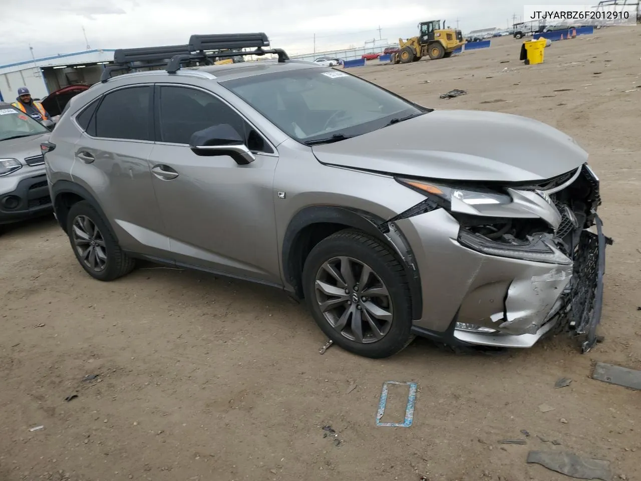 2015 Lexus Nx 200T VIN: JTJYARBZ6F2012910 Lot: 79573354