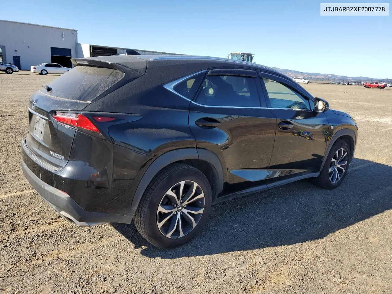 2015 Lexus Nx 200T VIN: JTJBARBZXF2007778 Lot: 79691524