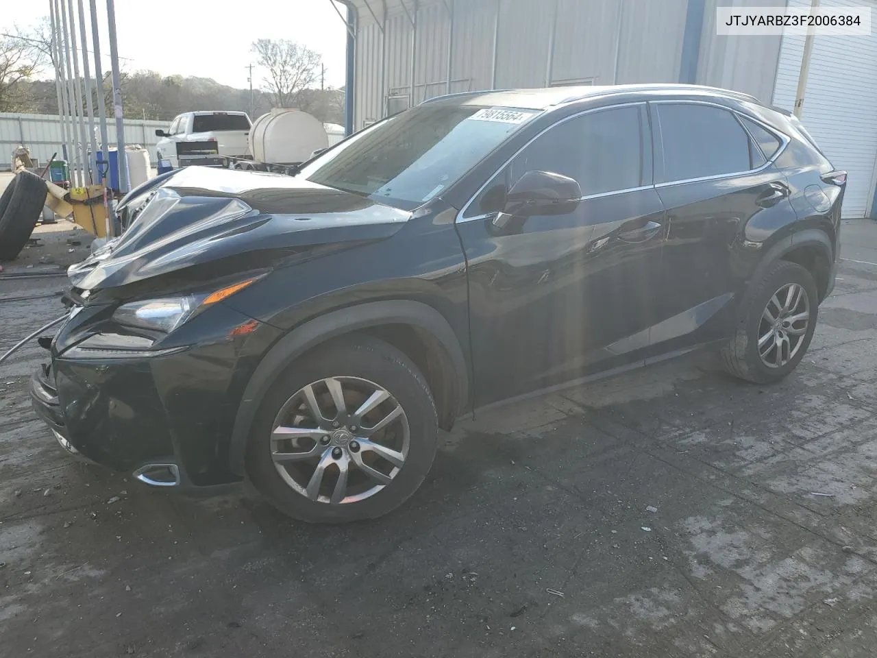 2015 Lexus Nx 200T VIN: JTJYARBZ3F2006384 Lot: 79815564