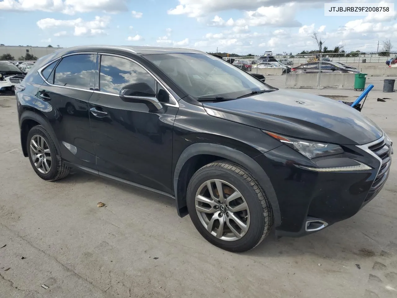 2015 Lexus Nx 300H VIN: JTJBJRBZ9F2008758 Lot: 80288294