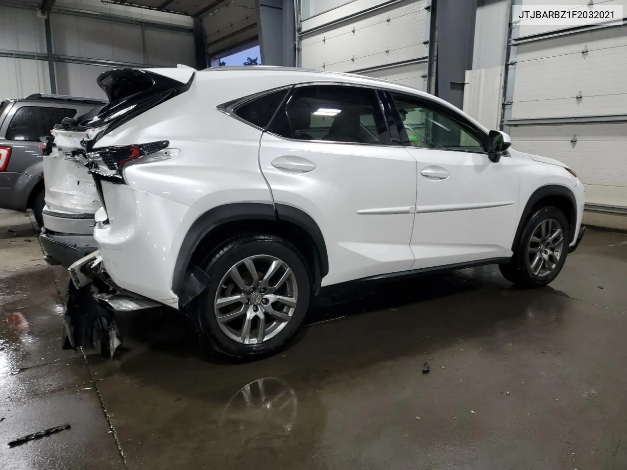 2015 Lexus Nx 200T VIN: JTJBARBZ1F2032021 Lot: 80340964