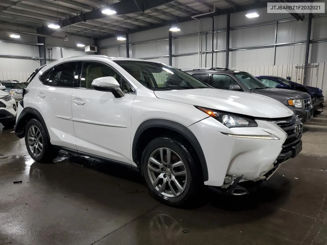 2015 Lexus Nx 200T VIN: JTJBARBZ1F2032021 Lot: 80340964