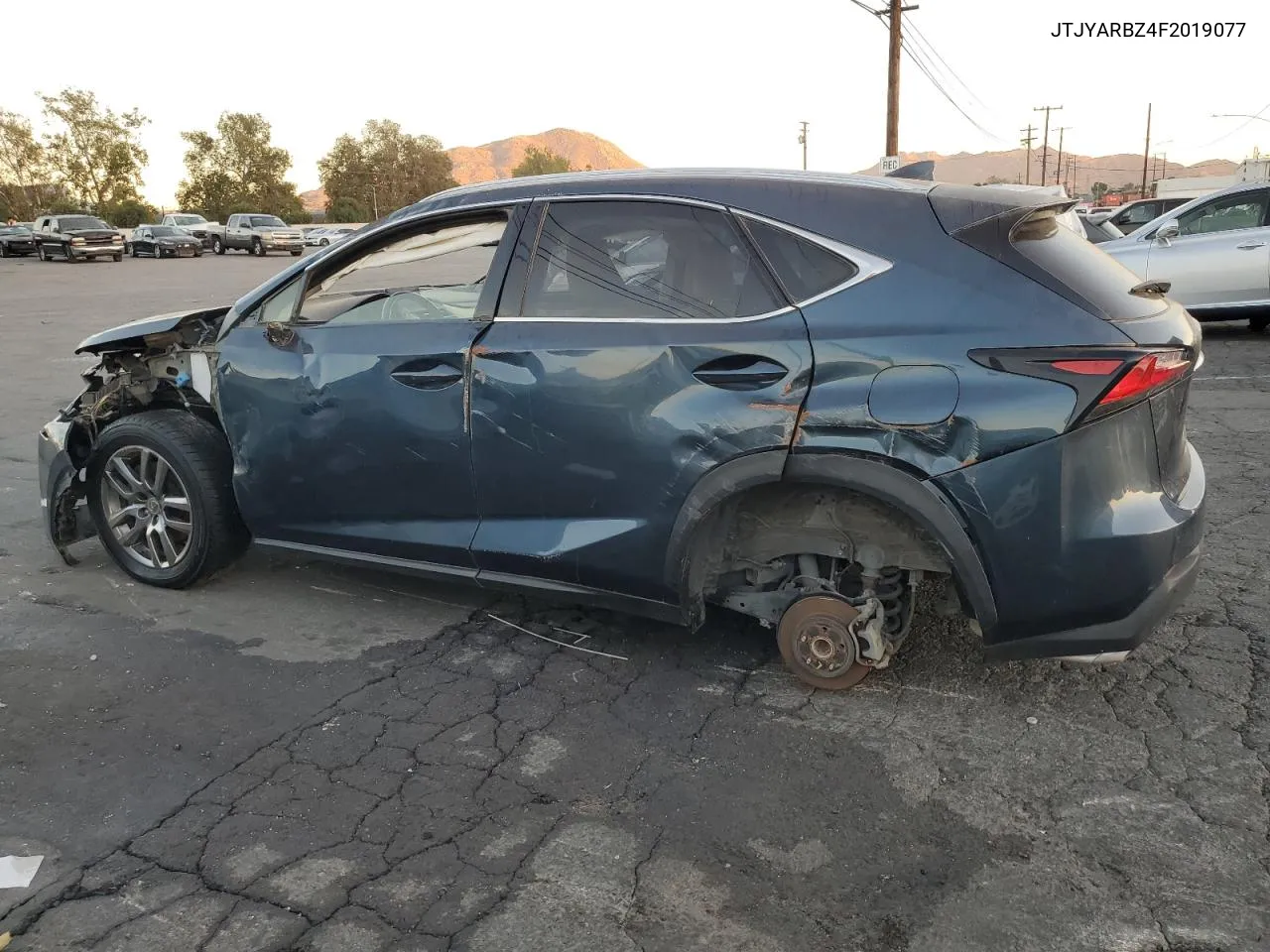 2015 Lexus Nx 200T VIN: JTJYARBZ4F2019077 Lot: 80757784